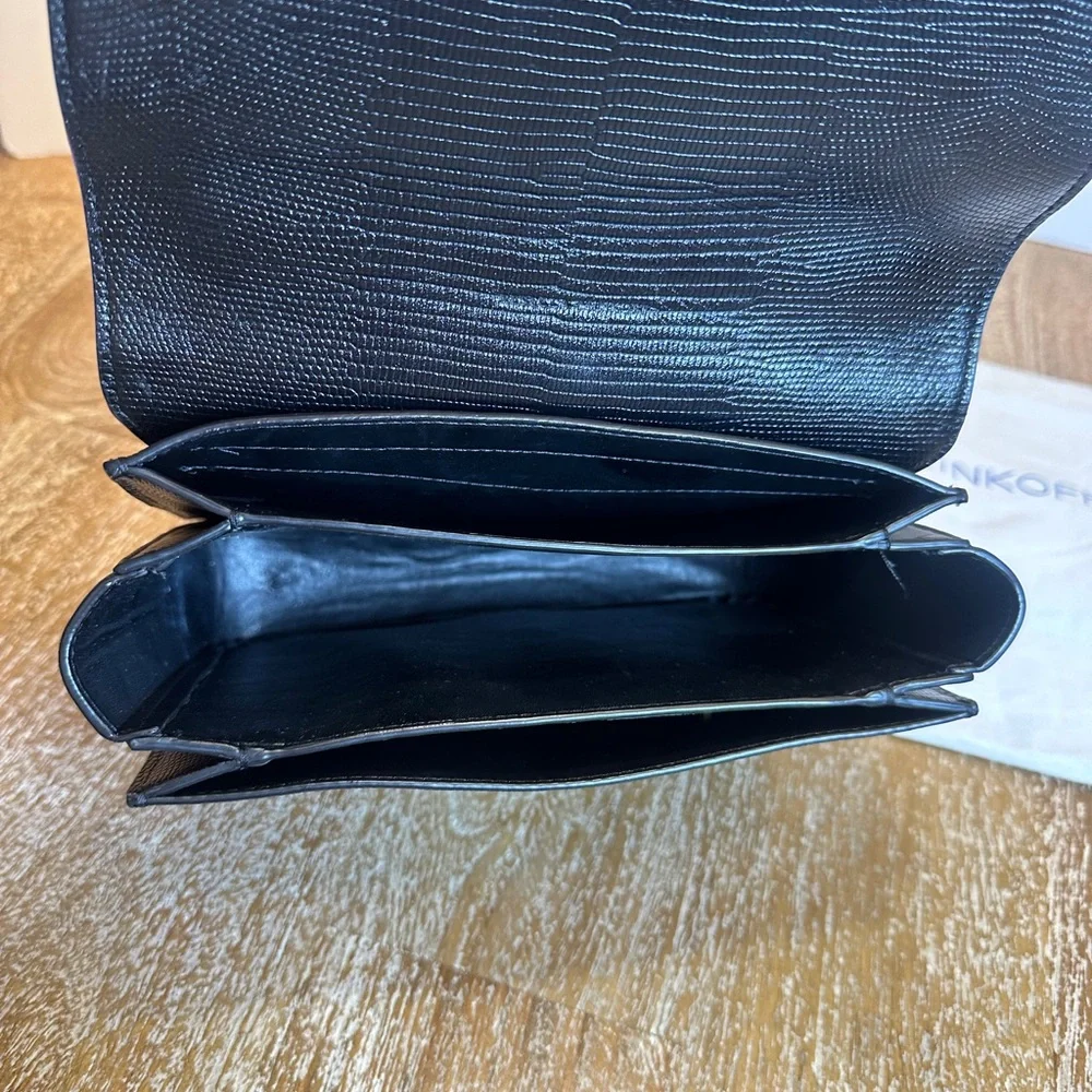 Rebecca Minkoff Black Leather Shoulder Bag - Picture 7 of 7